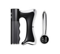 Herramienta de raspado muscular con calor - Dispositivo portátil de terapia de relajación. Tres modos: vibración, calor, microcorriente.