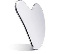 Herramienta De Raspador De Masaje Facial Gua Sha De Acero Inoxidable, Estiramiento Facial, Antienvejecimiento, Estiramiento De La Piel, Masajeador Facial Corporal, Herramientas De Cuidado De La Salud,gua Sha