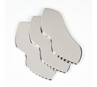 Herramienta De Raspador Facial De Acero Inoxidable, Para Aliviar El Dolor Gua Sha Tablero De Masaje Guasha Raspado Fisioterapia, Masajeador Facial De Belleza 1PCS