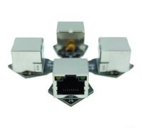Herramienta de rastreo de paquetes de red para monitoreo IPTV, analizador Ethernet pasivo para 10/100Base-TX, puerto dual J3 J4 para captura de tráfico de datos (carcasa metálica)