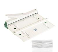 Herramienta de rayado profesional, máquina plegadora manual de papel, para encuadernación de libros de tapa dura, tarjetas de presentación y plegado de cartas para oficina