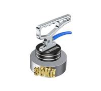 Herramienta de recogida magnética de alta resistencia, imán de elevación con mango for levantamiento de Metal, colector de Material portátil con liberación rápida(30KG)