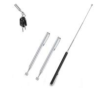 Herramienta de Recogida Telescópica,3 PCS Herramienta de Recogida Magnética Telescópica Agarrador Extensible Imán Telescópico Recogedor Palo Magnético Práctico Bolígrafo de Recuperación Magnética