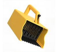 Herramienta de recolección de arándanos con dientes de peine y contenedor de recolección, recogedor manual de mano para el jardín en casa y pequeñas tareas de cosecha de frutas, recolector de