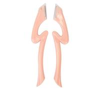 Herramienta de Recortadora de Cejas de Precisión, Cubierta a Prueba de Polvo de Forma Curva, Recortadora de Cejas Portátil con Microcuchilla para Viajes para Profesionales