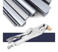 Herramienta de recuperación de refrigerante HVAC con alicates medianos de congelación con mecanismo de bloqueo, proporciona pinchazos seguros y recuperación eficiente a través del conector de 14