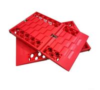 Herramienta de recuperación todoterreno diseñada para ayudar a los vehículos a ganar tracción en superficies resbaladizas, compatible con varios tipos de automóviles con construcción ABS fuerte (1 par