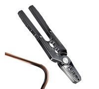 Herramienta de redondeo de tubos, calibrador de tubos de cobre, redondeador manual, aluminio de 6 agujeros, herramienta manual robusta para instalaciones de refrigeración, fugas de refrigerante