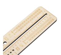 Herramienta De Regla De Calcetín Para Tejer: Plantilla Circular Y Calibre De Ganchillo, Regla De Medición Del Tamaño De Calcetín, Reglas De Calcetíns Para Calcetines De Punto | Accesorios De Tejido