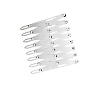 Herramienta De Regla Divisora profesional Herramienta De Medición De Perforación De Orificios De De Acero Inoxidable Para Corte De Tela Carpintería Medidor De Colocación De Orificios De