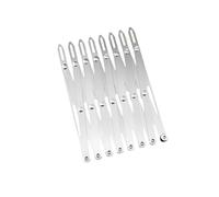 Herramienta De Regla Divisora profesional Herramienta De Medición De Perforación De Orificios De De Acero Inoxidable Para Corte De Tela Carpintería Medidor De Colocación De Orificios De