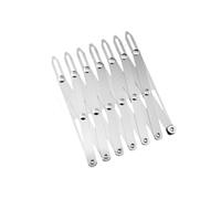 Herramienta De Regla Divisora profesional Herramienta De Medición De Perforación De Orificios De De Acero Inoxidable Para Corte De Tela Carpintería Medidor De Colocación De Orificios De