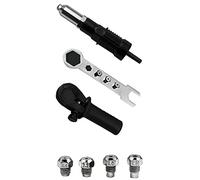 Herramienta de remachado de tuerca eléctrica para remachar sin cable, adaptador de taladro automático