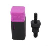 Herramienta de remache de tuerca de repuesto para remachadora manual métrica a M10, se adapta a la mayoría de remachadoras de tuercas estándar, material de metal con caja de almacenamiento (1/4-20)
