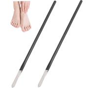 Herramienta de removedor de maíz de 2 piezas, cuchillo de pedicura de acero inoxidable sin deslizamiento, bisturí de 6 pulgadas de pie afilado, herramientas de pedicura profesionales de reemplaz.