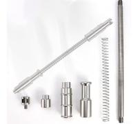 Herramienta de reparación de abolladuras automotrices, martillo de resorte doble para granizo y abolladuras equipado con doble cabeza y mango ergonómico para anillos de tracción M6 M8