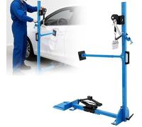 Herramienta de reparación de abolladuras de coche, fuerza de tracción de 799.7 kg, kit de tracción de abolladuras de chapa ajustable en altura para arcos de ruedas, umbrales de puertas
