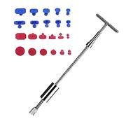 Herramienta de reparación de abolladuras de granizo para coche, herramienta de reparación de daños corporales, extractor de puente, pegamento para extracción de hojas, juego de herramientas manuales