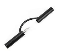 Herramienta de reparación de abolladuras de saxofón Metal Piezas de reparación de abolladuras de saxofón profesional Instrumentos musicales Rueda de presión de dos manos Negro Plata