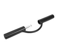 Herramienta de Reparación de Abolladuras de Saxofón, Negro, Plateado, Brillante, 2 Manos, Rueda de Presión, Saxofón, Rodillo de Presión Manual de Metal que No Se Transforma Fácilmente para