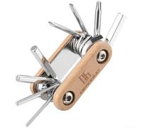 Herramienta de reparación de bicicletas multifunción, juego de llaves hexagonales de acero de aleación, kit de mantenimiento de ciclismo portátil, multiherramienta de bicicleta de carretera de montaña