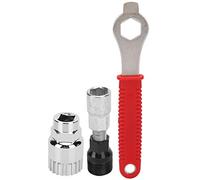 Herramienta de reparación de bicicletas profesional acero bicicleta de montaña volante quitar instalación cono polea manga giratoria Cassette llave para mantenimiento y reparación de bicicletas