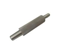 Herramienta de reparación de boquilla de saxofón, herramienta de reparación de cuello, herramienta de reparación de cuello de saxofón, herramienta fina plateada