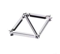 Herramienta de reparación de caja eléctrica de acero inoxidable, fijador de casete de enchufe de interruptor resistente con soporte de 80 kg para cajas de pared sueltas, soporte de caja inferior