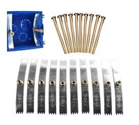 Herramienta De Reparación De Cajas De Cables - Fijador De Enchufes De 10 Piezas Con Dientes, Kit De Reparación Eléctrica De Alta Resistencia | Versátil Herramienta De Bricolaje Para Mantenimiento De C