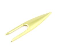 Herramienta de reparación de divot de golf - herramienta de reparación de césped de golf de aleación de horquilla | Put de golf portátil | Herramientas de golf de golf ligeras Lank Put Green Fork |