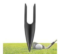 Herramienta de reparación de divot de golf - herramienta de reparación de césped de golf de aleación de horquilla | Put de golf portátil | Herramientas de golf de golf ligeras Lank Put Green Fork |