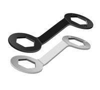 Herramienta de reparación de electrodomésticos, llave de doble extremo de acero de aleación de cromo de 36 mm y 38 mm, tamaños para mantenimiento de lavadora y montaje de embrague, extracción de