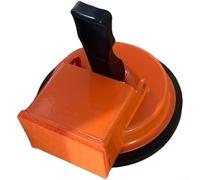 Herramienta de reparación de huecos de suelo naranja con potente ventosa, fijador de huecos de hierro resistente para suelos lisos (1 unidad)