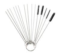 Herramienta de reparación de limpieza por pulverización de aerógrafo, conjunto ligero de agujas | Herramienta de carburador de motocicleta | Kit de acero inoxidable, Kit de herramientas de reparación