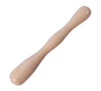 Herramienta de reparación de mano, huevo de zurdo, ayuda de costura de madera con diseño ergonómico, dispositivo de fabricación de parches para tejer tejer, herramienta de reparación duradera con uso