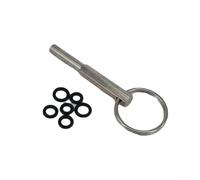 Herramienta de reparación de máquina de café de acero inoxidable, broca especial para extracción de tornillos, compatible con, incluye 6 espaciadores de goma