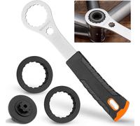 Herramienta de Reparación de Pedalier Llave Eje Pedalier para Bicicleta Center Lock Llave Llave de Eje de Pedalier Llave de Pedalier de Bicicleta para Shimano Hollowtech II/BB9000, BBR60
