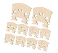 Herramienta de reparación de puente de arce para violín 4/4 instrumento musical de calibre para violín para 10 piezas de cuerdas de volumen