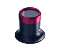 Herramienta de reparación de relojes, lupa de ojo 5X con marco de metal y lente de vidrio para mantenimiento de joyas y relojes de precisión