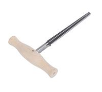 Herramienta de Reparación de Violín, Borde Incisivo Escariador de Orificios para Clavijas de Violín Mango de Madera Ergonómico Mecanizado Preciso Acero Inoxidable Corte Fácil para Guitarra