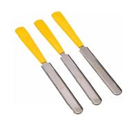 Herramienta De Reparación Luthier, Tuerca De Traste De Guitarra, 3 Unids/set, Limas Para Tuercas De Guitarra, Ranura De Corona, Kit De Herramientas De Reparación Luthier