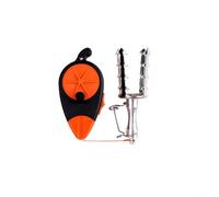 Herramienta de rescate de pesca con construcción de acero inoxidable de 60 kg de fuerza de tracción y línea de polietileno de 30 m para una recuperación fiable de señuelos (A)