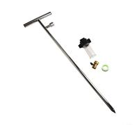 Herramienta de riego de raíces profundas de acero inoxidable para un mayor crecimiento de plantas, perfecta para árboles, arbustos y plantas de jardín