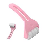 Herramienta de rodillo facial, rodillo refrescante para la piel, dispositivo de masaje facial con diseño de rodamiento suave, herramienta de relajación del cuello de ojos con agarre cómodo, accesorio