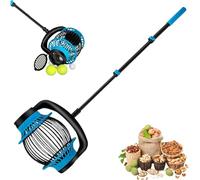 Herramienta de rodillo recolector de nueces, parte superior ajustable de nogal para una fácil cosecha y recolección de bellotas y nueces