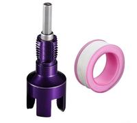 Herramienta de rosca de tubería de agua con troquel integrado para roscas internas y externas de 20 mm, 25 mm, construcción de metal (20 mm)