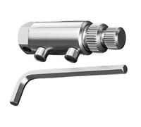 Herramienta de rosca de tubería rota, herramientas de extracción de roscas de válvula, equipo de reparación de tableros de fontanero, suministros de extracción de hardware, tornillo de grifo roto para