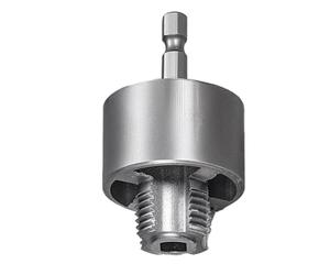 Herramienta de roscado de tuberías de PVC: kit de corte externo interno integrado, de troqueles de corte de roscas resistentes al desgaste, accesorio de grifo de metal de precisión, construcci