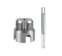 Herramienta de roscado de tuberías integrada para tuberías de agua PPR, cabezal de rosca externa interna de metal, broca de fontanería resistente al desgaste para 20 mm, 25 mm, 30 mm rápido (30 mm)