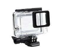 Herramienta de seguridad de las piezas de la cámara negra de la caja de la vivienda impermeable del buceo ligero para GoPro Hero 5